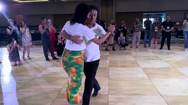 Miguel Angel Zotto & Daiana Guspero: Tango lesson. 2023 Las Vegas Tango Festival. September 8, 2023 смотреть онлайн