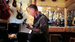 Джеймс Хэтфилд (Metallica) — интервью в гитарном центре Сан-Франциско
