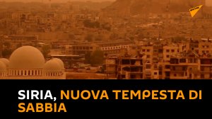 Siria, nuova tempesta di sabbia