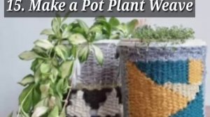 28 Easy to Make Houseplant Pot Cover Ideas