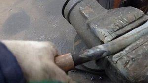переделал рулевое на самодельном тракторе