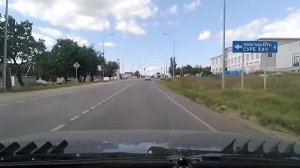 Х-TRY XTC503 как авто-регистратор по дороге Феодосия - Веселое