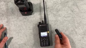 Motorola DP4801e и Bluetooth гарнитура Yaesu SSM-BT10