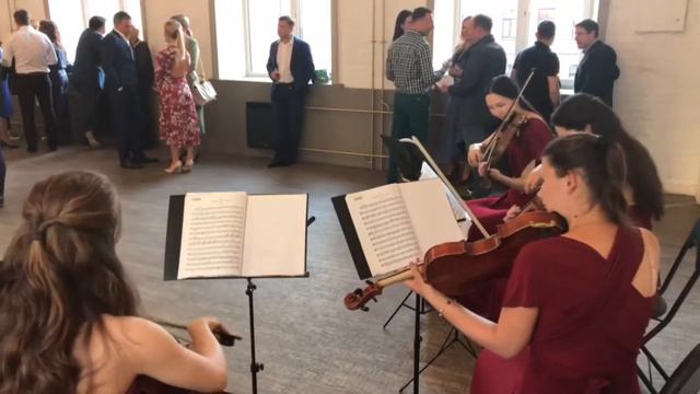 Струнный квартет Венеция на встрече гостей смотреть онлайн