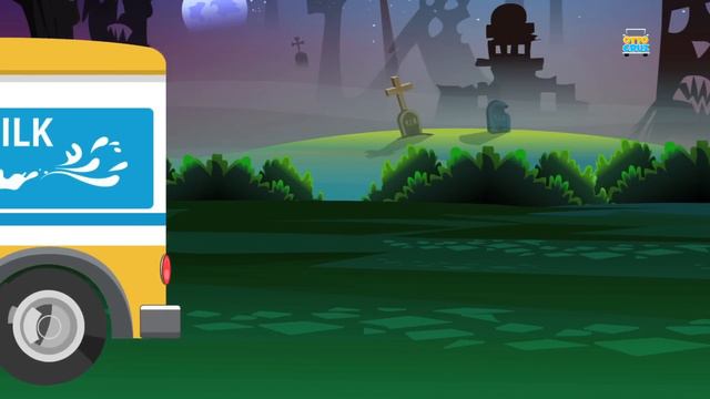 Scary Street Vehicles | Cars and Trucks | Halloween Cars Cartoon смотреть онлайн