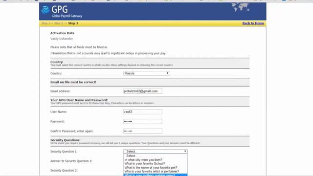 INFINii Регистрация в платежном сервисе GPG смотреть онлайн