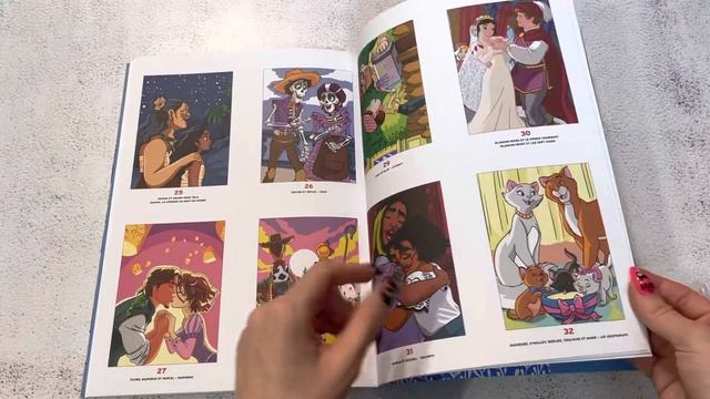 Обзор раскраски Дисней по номерам «Love stories»// Истории любви по номерам от hachette