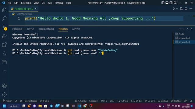 How To push any project From Vs Code To GitHub directly #vscode #github смотреть онлайн