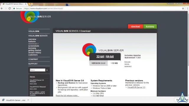 How to setup Visual SVN server and Tortoise SVN Client смотреть онлайн