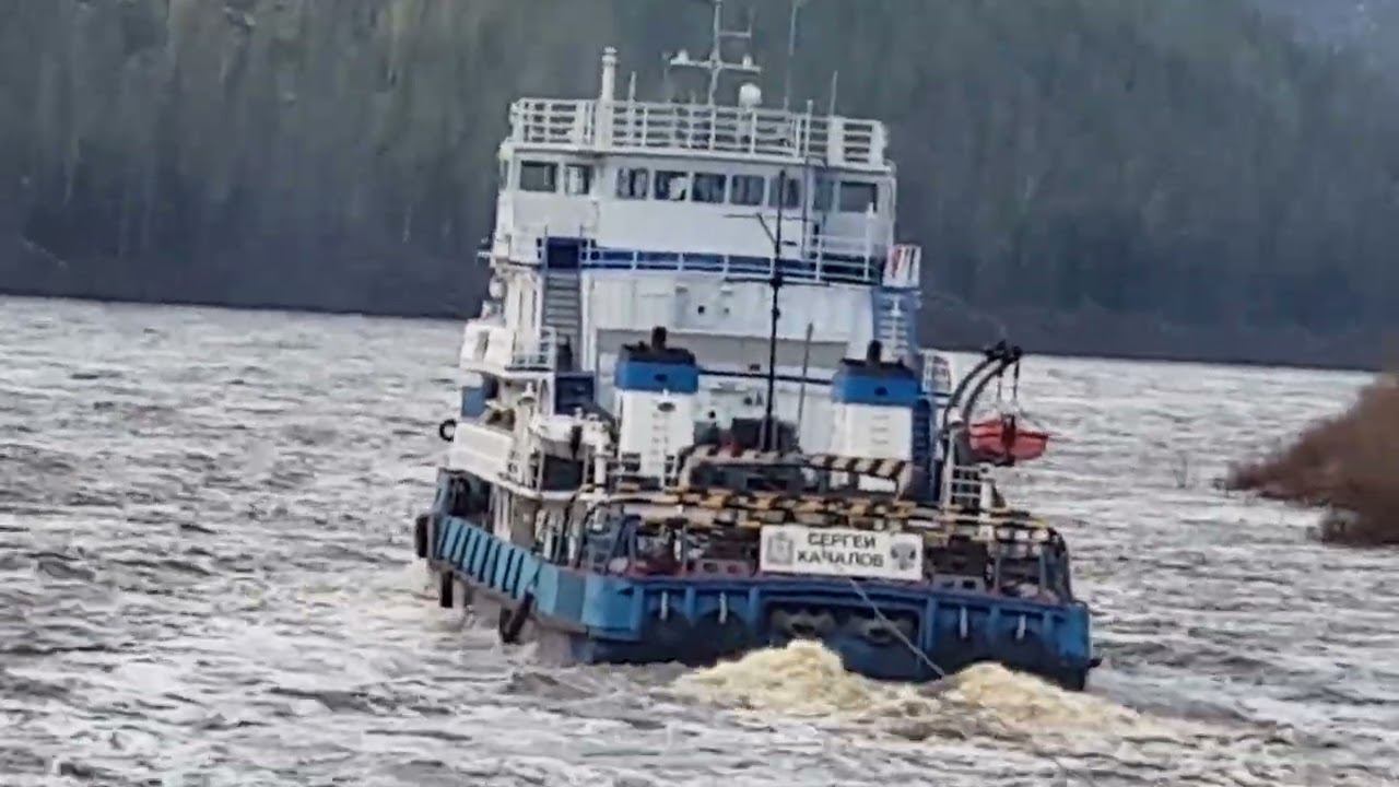 Подкаменная Тунгуска, навигация 2022 .вдоль берега. смотреть онлайн