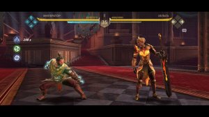 Shadow fight 4 Arena  Император против Хельги в хрониках 12 01 2024.