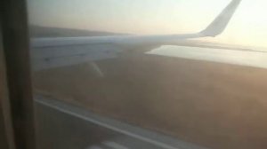 Landing in Thessaloniki airport.