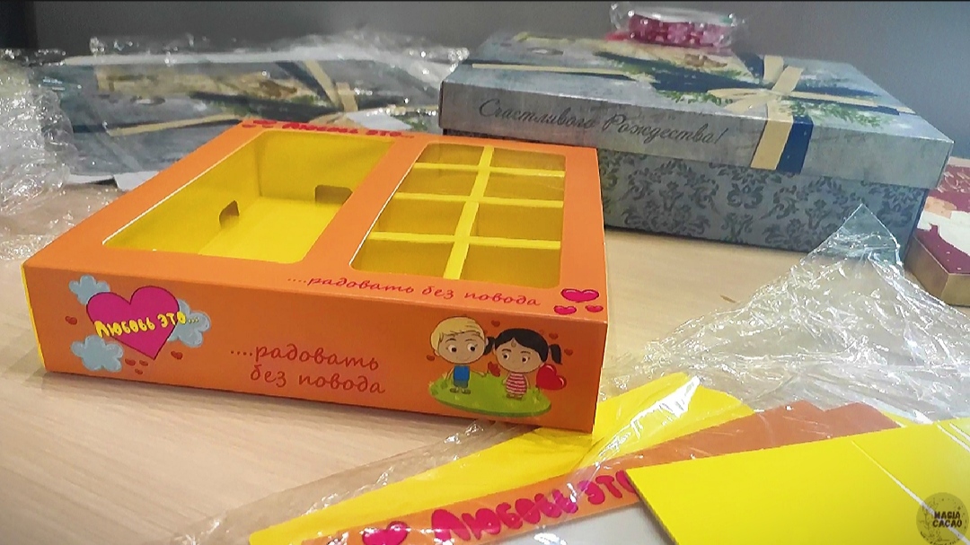 Распаковка упаковка. Крафт коробок смотреть онлайн