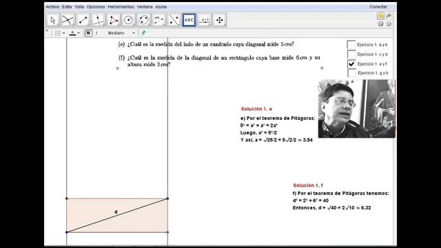 21 TEOREMA DE PITÁGORAS CIRCUNFERENCIA смотреть онлайн