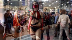 Mortal Kombat 9 Mileena Cosplay at Comic Con Russia 2019