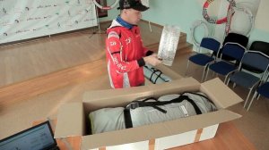 Зимняя палатка Лотос Куб-3 термо + гидро термо дно. Анбоксинг.