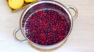 Варенье из клюквы и яблок