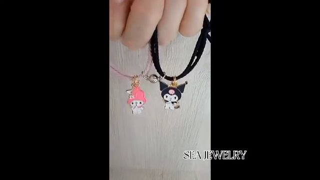 Парные браслеты с магнитом Kuromi (Куроми), Хит 2022 года.