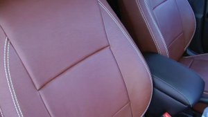 Авточехлы из экокожи для Киа Рио 4 поколение Установка