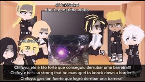 •Tokyo Revengers react to Takemichi// Takemichi as Satoru Gojo• ANIME SPOILER