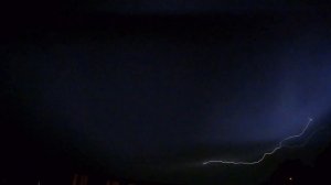 Lightning in slowmo - 29 August 2021 - Canon Powershot XS540 HS