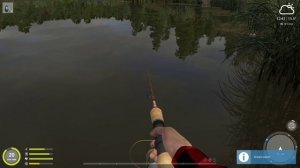 Русская рыбалка 4 - Старое озеро Комариное - Щука в окуневой заводи