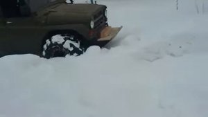 UAZ на шинах низкого давления 2