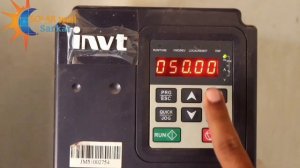 How to Increase and Decrease Frequency of VFD Inverte | Invt VFD Complete Setting in Urdu