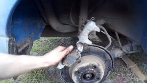 ТО Задних суппортов и замена колодок