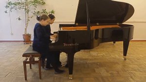 Евгений Рушанский Вальс "Надежда" для фортепиано в 4 руки