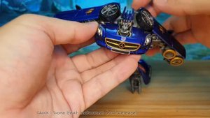 Mercedes Benz SLS AMG Soundwave Transformers Movie Studio Series SS51 Car Robot Toys Repaint Custom