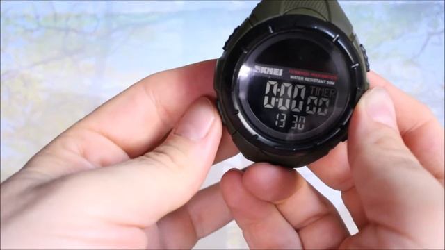 Часы SKMEI 1488 Обзор. смотреть онлайн