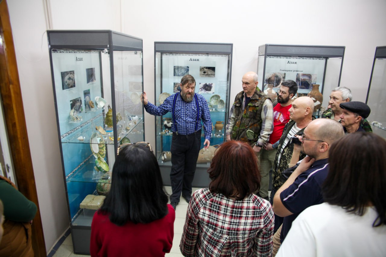 Открытие археологической выставки «Забытый город – забытой страны».