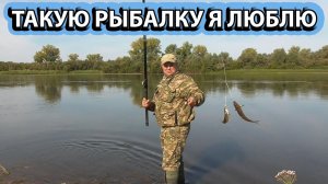 КАЖДЫЙ ЗАБРОС РЫБА пескарь на донку рыбалка река Чулым