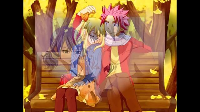 Люси Нацу Грей Дождия- разные смотреть онлайн