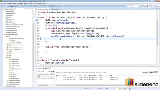182 Android Looper Example | смотреть онлайн