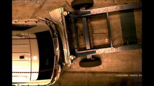 2002-2010 Volkswagen Touareg FMVSS 301 Rear Crash Test (50 Mph)
