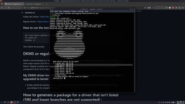 Nvidia Drivers Arch Linux - Nvidia-all by Frogging Family смотреть онлайн