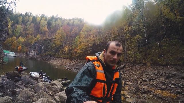 Юмагузинское водохранилище - водопад Климентий. Идем на лодках Ривьера 4300 НДНД, APACHE 3700 НДНД.