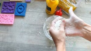 МК Холодный фарфор для фигурок  (без варки)