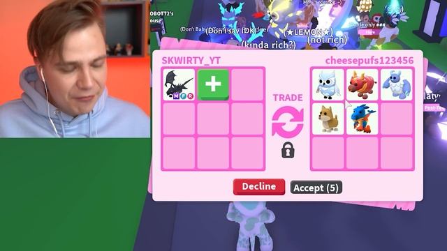 MEGA Shadow Dragon в Адопт Ми!! ⚫? ТОП ТРЕЙДЫ в Adopt Me Роблокс смотреть онлайн