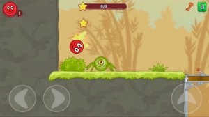 КРАСНЫЙ ШАРИК младший выбирается из плена #8. СИЛЬНЫЙ БОСС.  Мультик про Red Ball 5
