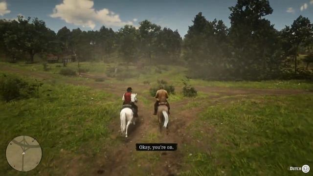 (ENG-NL) RDR 2 | Run in with the lemoyne raiders & Lenny on a mission with Arthur!! смотреть онлайн