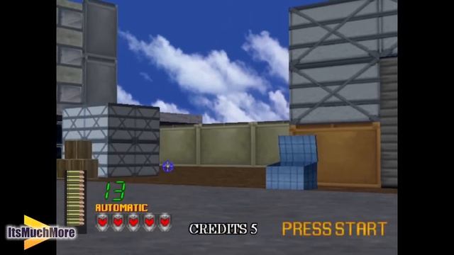 Virtua Cop 2 | Windows 10 Sega PC Game | Gameplay смотреть онлайн