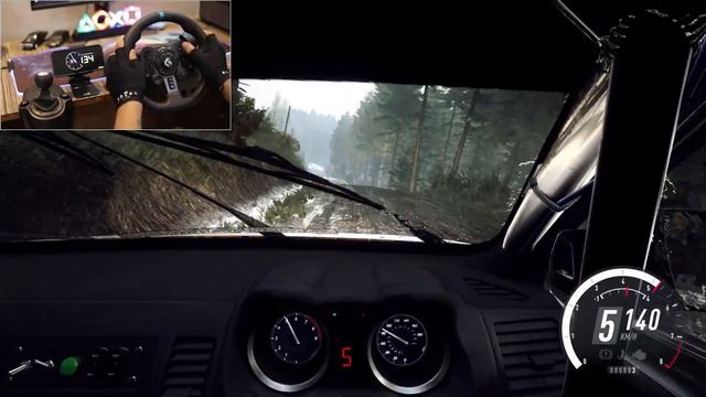 Mitsubishi Lancer Evolution X - Dirt Rally 2.0 | Logitech g923 gameplay