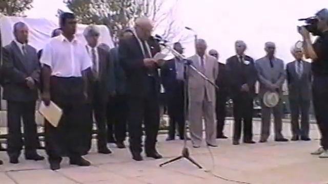 Часть 1. Хабеков Умар Хамидович - Герой Советского Союза. Открытие памятника в 1995 году.