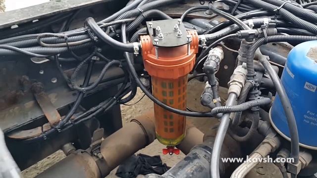 На грузовики обязательно устанавливайте дополнительный фильтр грубой очистки (MAN TGA 12.0D) смотреть онлайн