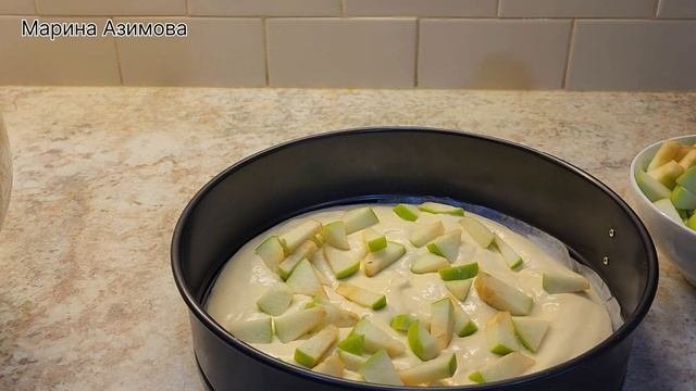 ШАРЛОТКА С ЯБЛОКАМИ.