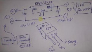 подключение видеокамеры с VGA конвертором