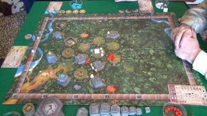 255 Тикаль   играем в настольную игру. Tikal board game.